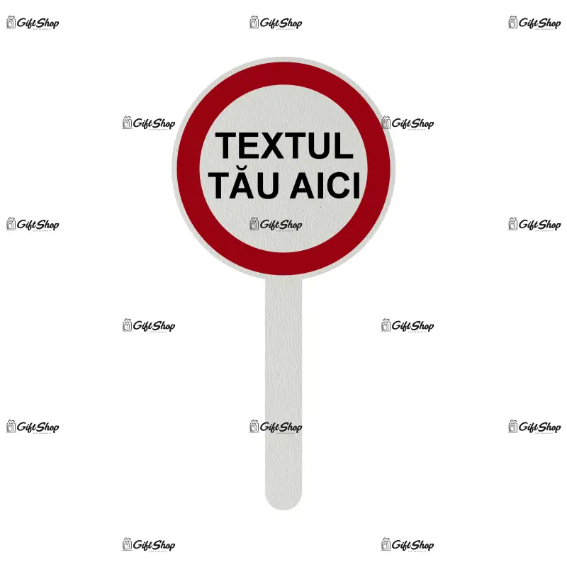 Topper personalizat, din lemn, model 2